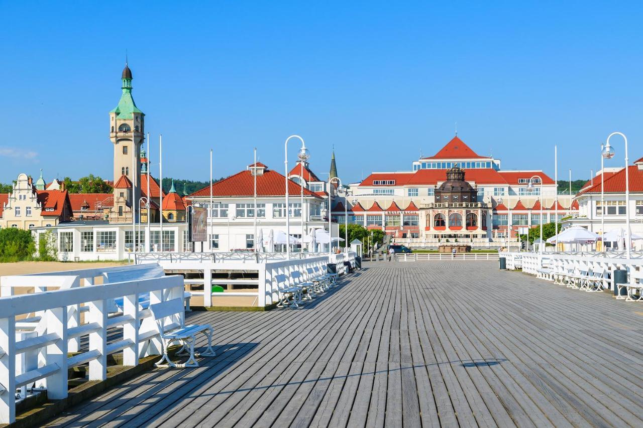 Baltic Lagoon - Okrzei Residence Sopot Eksteriør billede